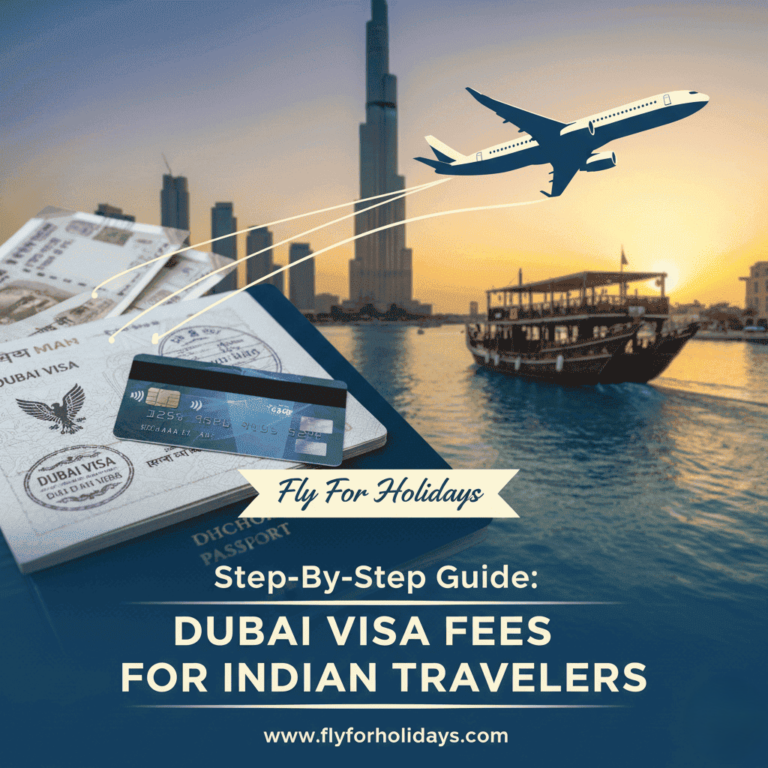  Step-by-Step Guide Dubai Visa Fees for Indian Travellers